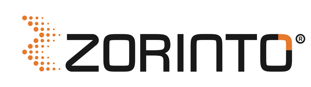 Zorinto logo, primary form, with registered trade mark symbol